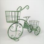 ショッピングガーデニング ガーデニング 雑貨 ブリキポット 植木鉢 鉢 鉢カバー プランター ブリキ バケツ アンティーク おしゃれ エルブ・トライサイクルポットスタンド CG-US-08-100