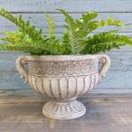 ショッピング植木鉢 ガーデニング 雑貨 植木鉢 グラスファイバー 鉢カバー 鉢 プランター アンティーク おしゃれ かわいい リエールゴブレット CN-GFB412-80