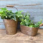  садоводство смешанные товары жестяная пластина pot цветочный горшок горшок горшок покрытие посадочная машина жестяная пластина ведро античный модный Heartfull сад pot SET2 GH-23635AB-80