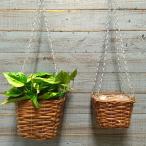  садоводство смешанные товары корзина корзина животное тросик железный античный античный модный симпатичный висячий корзина квадратное SET2 PL-116145-80