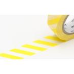 カモ井加工紙 mtマスキングテープ 幅15mm×10m mt1P ストライプ・レモン MT01D369