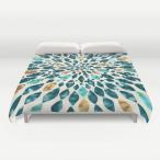 ソサエティシックス Society6 ブランド ベッド ベッドリネン bed linen ベッドカバー 掛け布団カバー - キングサイズ