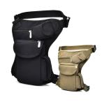 レッグポーチ ミリタリー ウエストポーチ　斜めがけ 自転車バッグ バイク　多機能 登山 ポーチ 釣り サバゲー　２色