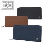 ショッピングporter ポーター カレント ロングウォレット 052-02214 PORTER CURRENT 吉田カバン 日本製 長財布 ラウンドファスナー メンズ レディース レザー