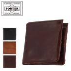 ポーター ソーク ウォレット 101-06002 PORTER SOAK 吉田カバン 日本製 二つ折り財布 本革 メンズ ミニ財布 コンパクト 牛革 レザー ブランド 爆買
