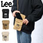 Lee スマホショルダー メンズ レディース 320-803 リー ショルダーバッグ ポシェット サコッシュ ミニショルダー キャンバス コットン ワンマイル 爆買