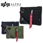 アルファ インダストリーズ ALPHA INDUSTRIES ポーチ 40039 フライトナイロン 2WAY ショルダーバッグ クラッチバッグ バッグインバッグ ユニセックス