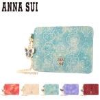 ショッピングパスケース アナスイ パスケース ローズハート レディース 311633（新品番：316913） ANNA SUI ICカードケース 定期入れ 本革 レザー