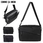 コムサメン ショルダーバッグ 横型 ポーチ メンズ 7136 OBLIQUE オブリック COMME CA MEN 軽量 速乾性 2way カジュアル お出掛け トラベル 旅行 シンプル