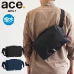 エースジーン ボディバッグ ハンスリーSD メンズ 62881 ace.GENE ショルダーバッグ 撥水 ミニマリスト