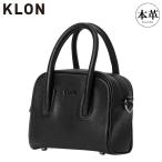 クローン ショルダーバッグ ハンドバッグ ミニショルダー ミニバッグ 2way カジュアル モード メンズ レディース KLON LEATHER BAG ROUND MINI BLACK KLON