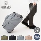 ミレスト ボストンキャリー 機内持ち込み 37L 1.9kg トロット レディース メンズ MLS883 MILESTO TROT ダッフルキャリー 撥水 防水 軽量 ボストンバッグ