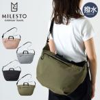 ミレスト ショルダーバッグ トロット 手持ち ナイロン メンズ レディース MLS938 MILESTO 斜めがけ ななめ掛け キャリーオンバッグ 撥水 防水 軽量 防災