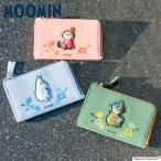 ムーミン フラグメントケース L字ファスナー レディース 30002 Moomin 牛革 本革 レザー ミニ財布 薄型 ミニ財布 小銭入れ キャッシュレス 爆買