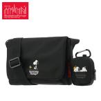 マンハッタンポーテージ ショルダーバッグ 横型 スヌーピー カジュアル メンズレディース MP2095PEANUTSFW24 PEANUTS manhattanportage ピーナッツ モノトーン
