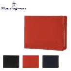 マンシングウェア 二つ折り財布 本革 メンズ MUW-00421 キャディ Munsingwear 牛革 レザー ウォレット サイフ 大容量 ブランド