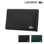 ラコステ 名刺入れ JEAN メンズ NH4304K LACOSTE | 牛革 シボレザー