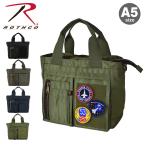 ロスコ ハンドバッグ ショルダーバッグ トートバッグ ミニトート ドライビングトート A5 メンズ 45079 Air Force ROTHCO ワッペン ミリタリー 消臭