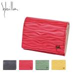 シビラ 二つ折り財布 本革 オーラ レディース 5470201 sybilla ミニ財布 ミニウォレット 小銭入れ レザー 牛革 豚革 爆買