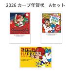 [ кошка pohs рейс рассылка ]2026 год Hiroshima Toyo Carp лампочка . одобрение carp новогодняя открытка A комплект 