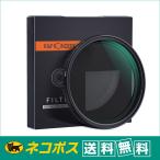 【ネコポス便配送・送料無料】K&F Concept NANO-X バリアブル(可変式 ND2-ND32)NDフィルター 49mm KF-49NDX2-32(Xムラ制御タイプ)