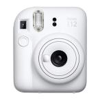 フジフィルム(FUJIFILM) チェキカメラ instax mini 12 クレイホワイト