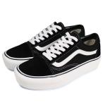2021年春夏新作♪ VANS【バンズ】 OLD SKOOL PLATFORM オールドスクール プラットフォーム レディース&メンズ 厚底スニーカー ブラック