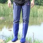 ヒップブーツ ヒップウェーダー ヒップウエイダー 田植え用長靴 釣り用長靴 田靴 フィッシングロングブーツ 超ロング丈 防水 ずり落ち防止バンド 農作