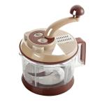 ショッピングチョッパー フードチョッパー ハイパワー 手作業ミートグラインダーチョッパーミートグラインダーブレンダーミキサー肉フルーツ野菜ナッツハーブフードカッター 庭用肉挽き