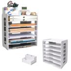 卓上収納 ラック 書類トレー 書類ケ