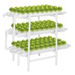  гидропонная культура комплект вертикальный гидропонная культура система салон 3 слой 108 растения сайт еда комплектация PVC труба гидропонная культура система автоматика вода круговорот система установка растения выращивание для дом . овощи . трава 