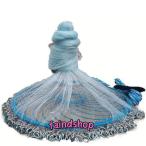 投網 鮎 手投げ網 初心者 とあみ 漁具 魚捕り 簡単 軽量 THKJ 折りたたみ式 投げ網 5m 使い勝手抜群 毎日使いやすい 便利設計 快適 人気 上品 定番