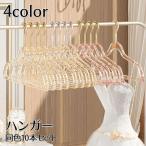 ショッピングPSハンガー 収納ハンガー 同色10本セット 衣類ハンガー 滑り止め 型崩れ防止 衣類収納 キラキラ 可愛い おしゃれ ラメ 生活雑貨 クリア ゴールドカラー シル