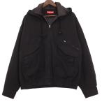 Supreme / 23FW Leather Collar Utility Jacket シュプリーム レザーカラーユーティリティージャケット 中綿入り ジャケット 表記サイズL