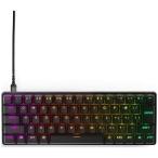 SteelSeries ラピッドトリガー 搭載 ゲーミングキーボード ミニサイズ Apex Pro Mini JP 有線 日本語配列 64825J