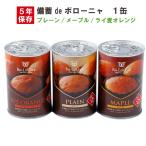 非常食 備蓄deボローニャ 3種類 単品 1缶 2個入 5年保存 缶詰パン パンの缶