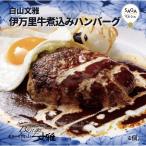 伊万里牛煮込みハンバーグ 白山文雅 レトルト 贈答用 ギフト 冷凍 佐賀 有名店 カレー専門店 伊万里牛 ハンバーグ 行列店 老舗 贅沢 お取り寄せ ご当地グルメ
