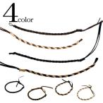 ブレスレット 本革 編込みブレス ブラック ブラウン ユニセックス