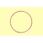 さげもん美草　つるし飾り製作用リング35cm 硬質紙製　紅白布巻 さげ飾りさげわ