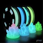 3D принтер филамент 1.75mm 250g 4 шт 1kg PLA. свет ночь свет люминесценция радуга зеленый синий зеленый синий 4 -цветный набор частота ru высокая плотность точность ±0.03mm низкий изгиб низкий сжатие засорение предотвращение универсальный 