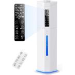 加湿器 大容量 9L タワー型  最長60H連続運転 省エネ 超音波式 多重除菌 空気浄化 アロマ対応 最大加湿量350ml/h 空気清浄機 スマート操作 ダブルファン設計