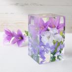  crystal herbarium ...1 piece family Buddhist altar for flower Chinese bellflower ... flower 1 bundle family Buddhist altar ... O-Bon the first tray artificial flower .. not . flower 