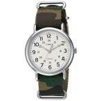 Timex TW2T30800 Weekender Green Camo Nylon Slip-Thru Strap Watch