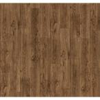 フローリングシート ブラウン(アンティーク木) 床材 貼ってはがせる床用 リノベシート ロール物(一反) 90cm幅×20m巻 REN-03R