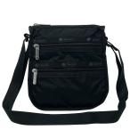 並行輸入品 レスポートサック ショルダー ミニ 黒 MEDIUM 3 ZIP CROSSBODY 1009 R086 RECYCLED BLACK 無地 ブラック