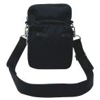 並行輸入品 レスポートサック スマホショルダー 黒 MINI PHONE BAG 1301 R086 RECYCLED BLACK 無地 ブラック ファスナーシルバー