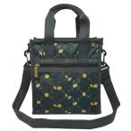レスポートサック ショルダー ミニ ノースサウストート 3714 HC10 DAISY CROSS GREEN デイジークロスグリーン