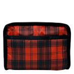 並行輸入品 レスポートサック ポーチ TECH ORGANIZER 3819 E944 RED TARTAN レッドタータン 爆買