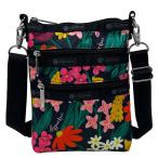 ショッピングレスポ 並行輸入品 レスポートサック スマホショルダー 3ZIP CROSSBODY 4007 HC87 BRIGHT GARDEN BLOOMS ブライトガーデンブルームス