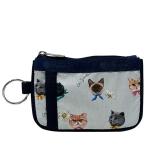 レスポートサック パスケース 4009 HC69 PLAYFUL CATS SKY BLUE プレイフルキャッツスカイブルー 猫